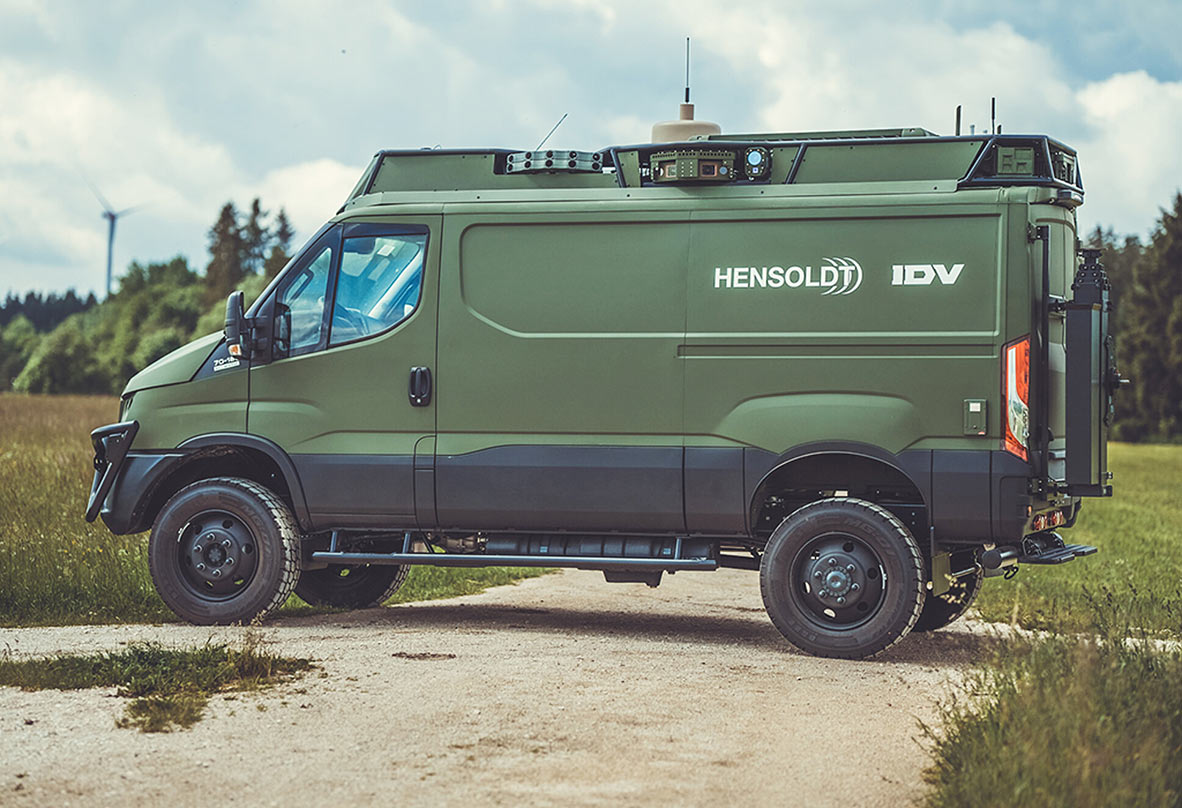 HENSOLDT AND IVECO DEFENCE VEHICLES PRESENT FIRST OPERATIONAL SENSOR COMPOSITE VEHICLE