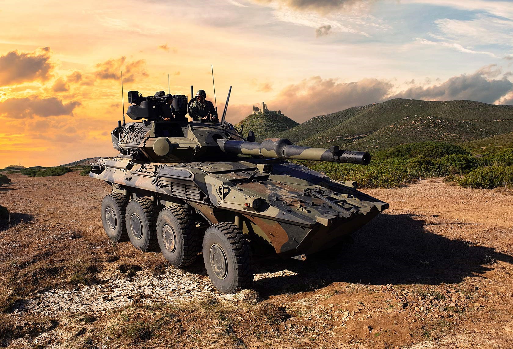 THE CENTAURO II FIRST CHOICE FOR THE NEW ARMOURED VEHICLE FOR THE BRAZILIAN ARMY
