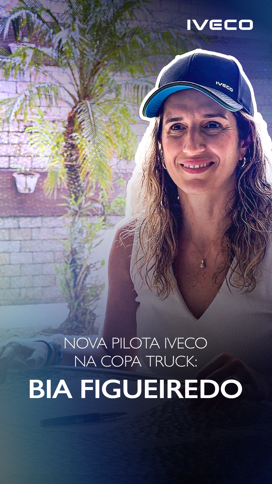 IVECO anuncia Bia Figueiredo como nova pilota da marca na Copa Truck 2026